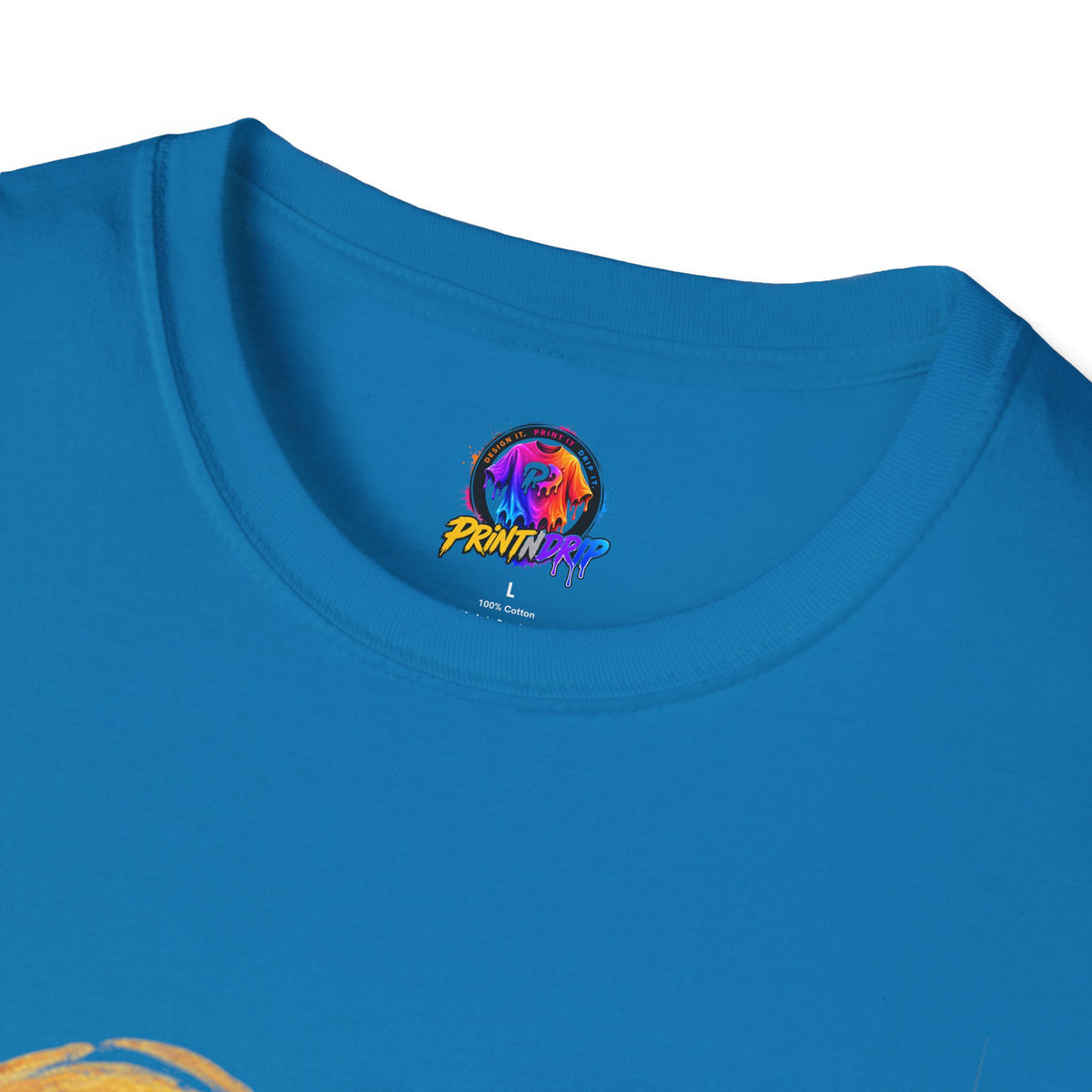 Childhood Cancer Awareness T-Shirt — "Stronger Brighter Kinder Braver" Gold Ribbon