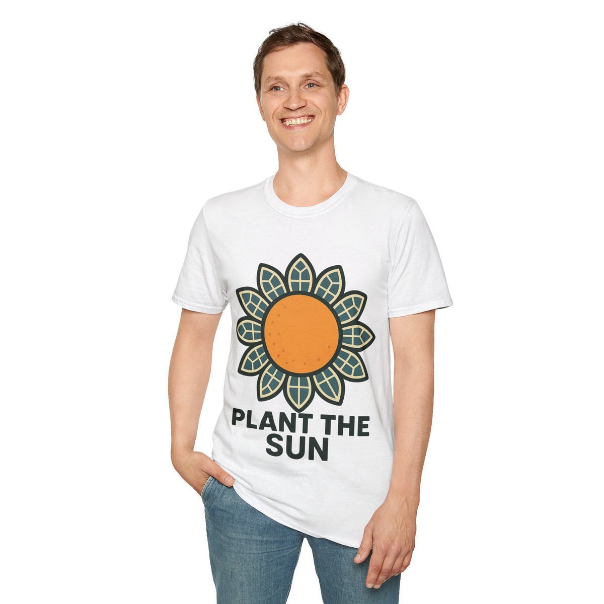 Sunflower Graphic T‑Shirt — 'Plantin' Good Vibes' Eco Floral Tee - Trending Now - September 2026