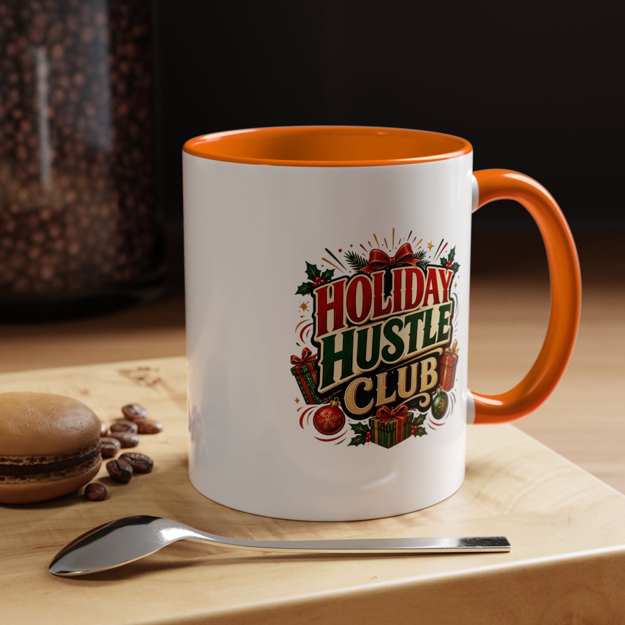 Accent Coffee Mug Holiday Hustle Club
