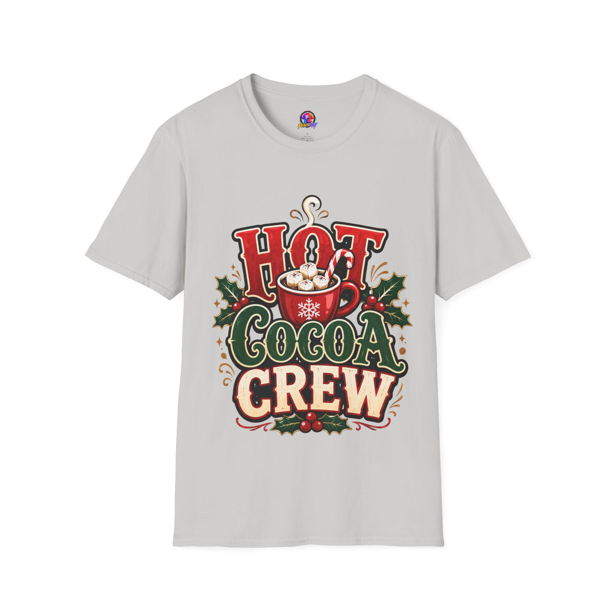 Hot Cocoa Crew T‑Shirt — Cozy Holiday Hot Chocolate Graphic Tee