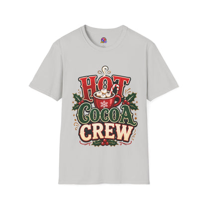 Hot Cocoa Crew T‑Shirt — Cozy Holiday Hot Chocolate Graphic Tee