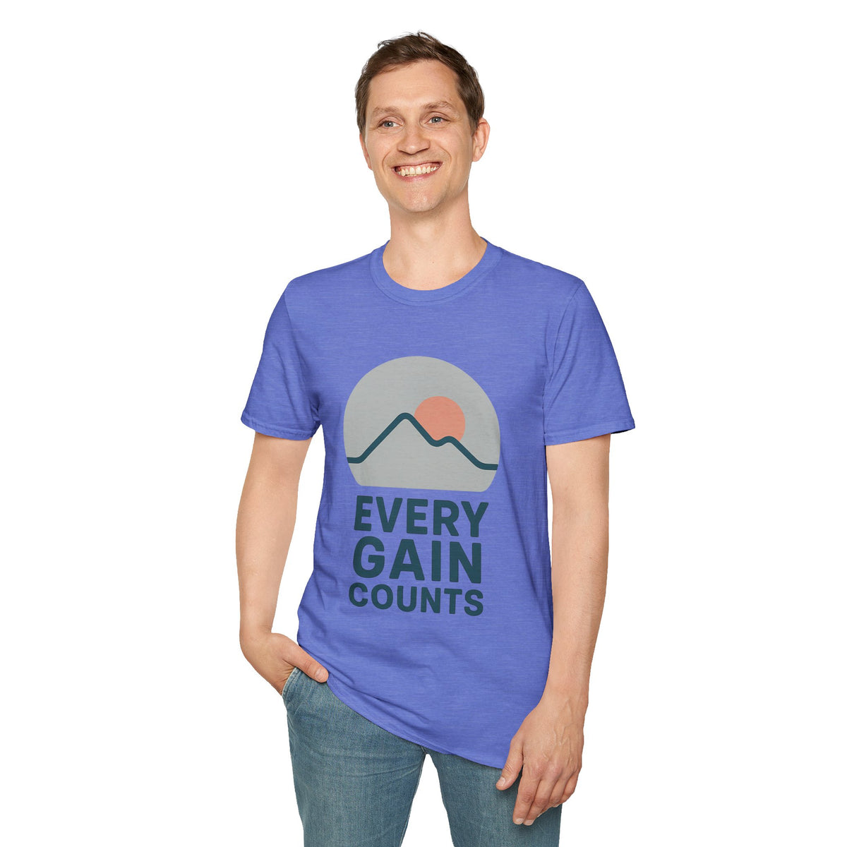 Every Gain Counts Mountain T-Shirt — Inspirational Hiking Tee - Trending Now - September 2026