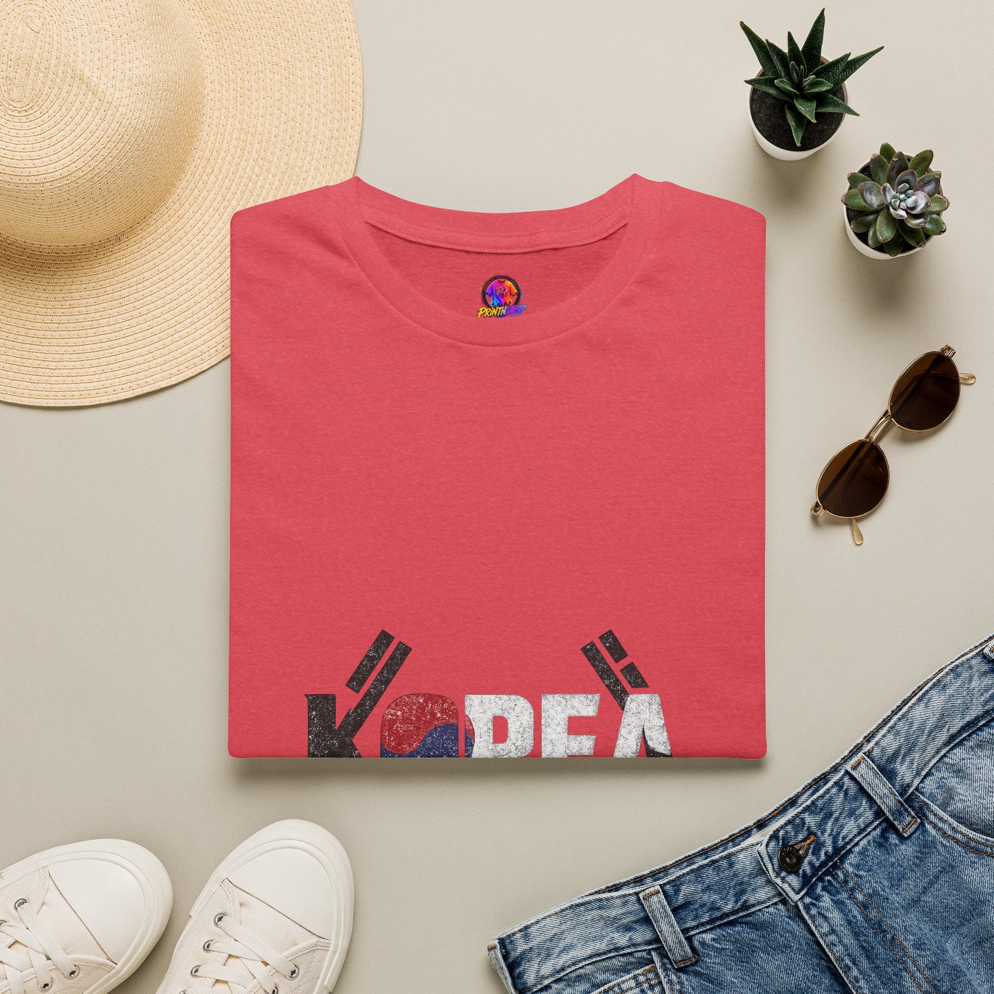 Korea Flag Graphic T-Shirt — Korean Pride Tee