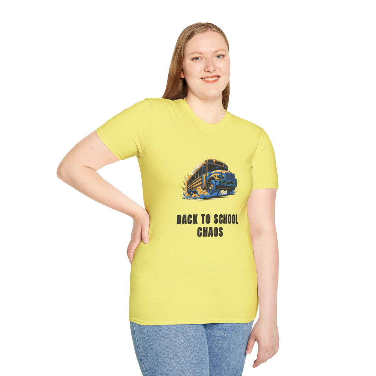 Back to School Chaos T-Shirt — Graphic School Bus Tee - Trending Now - August 2026