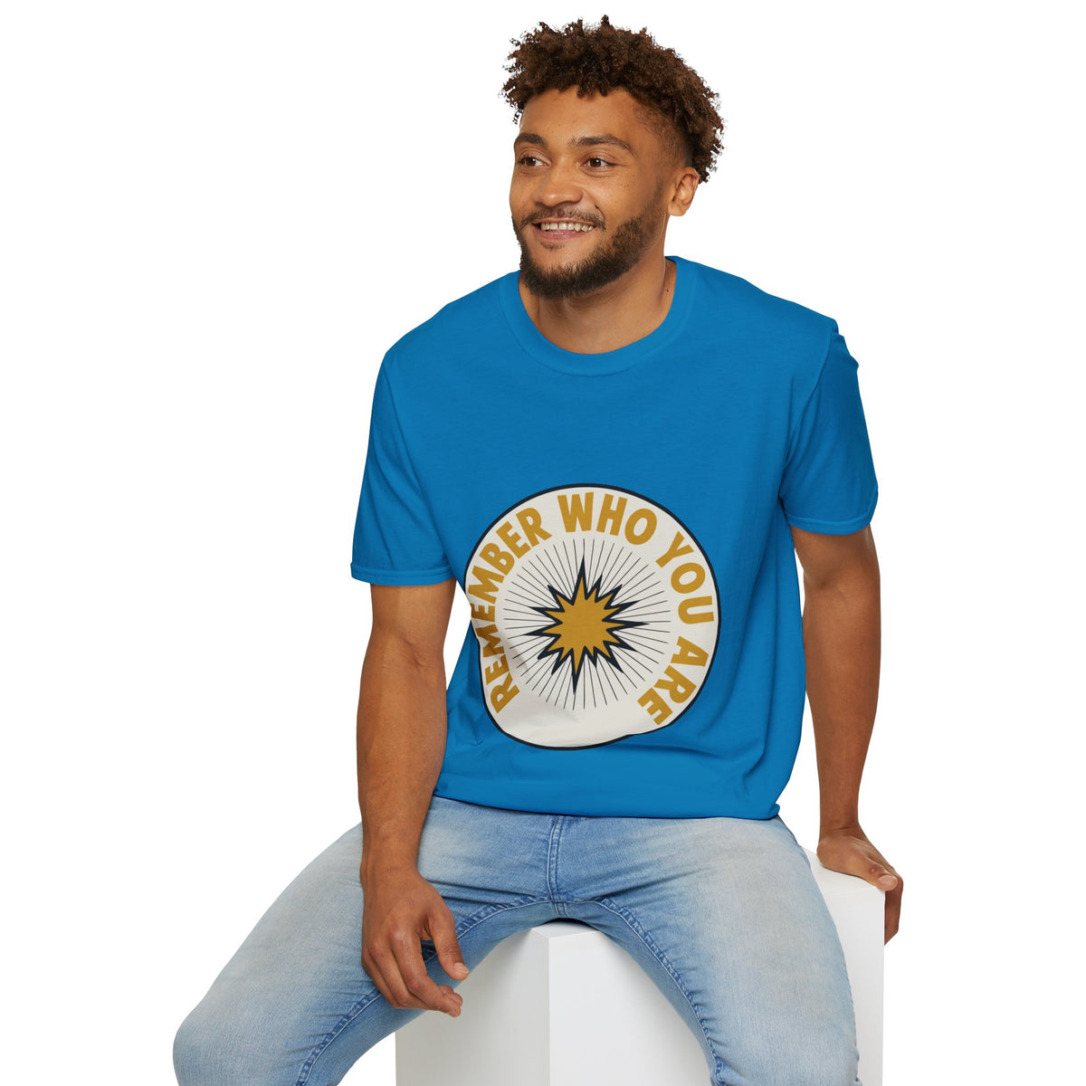 Remember Who You Are T-Shirt — Inspirational Retro Sunburst Tee - Trending Now - August 2026