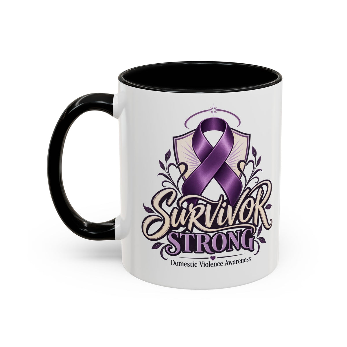 Domestic Violence Awareness Survivor Strong Coffee Mug
