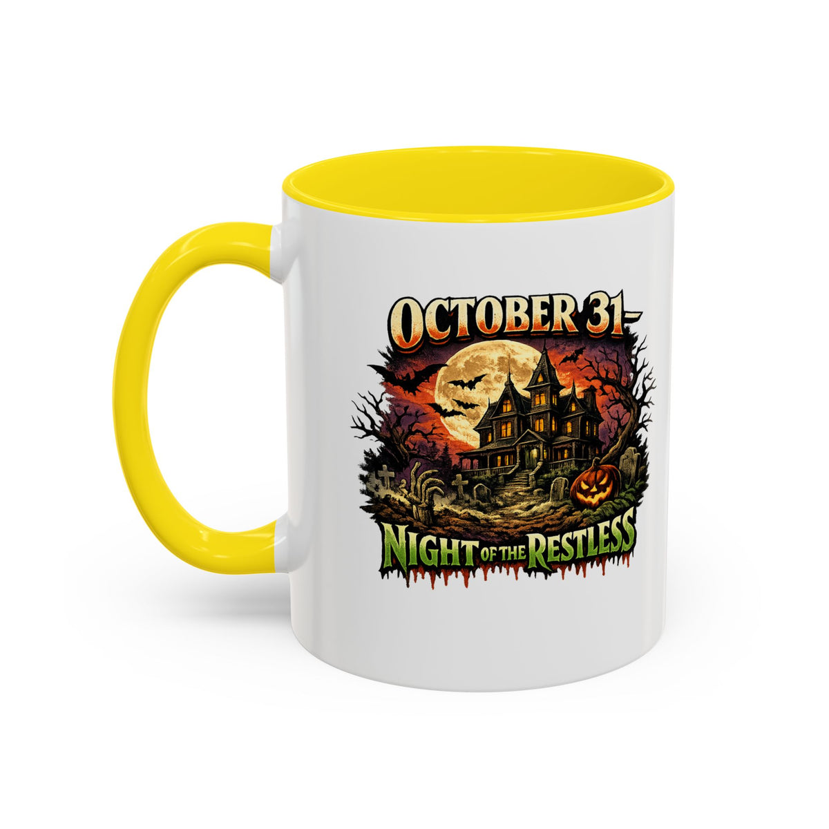 Halloween  October 31 Accent Coffee Mug