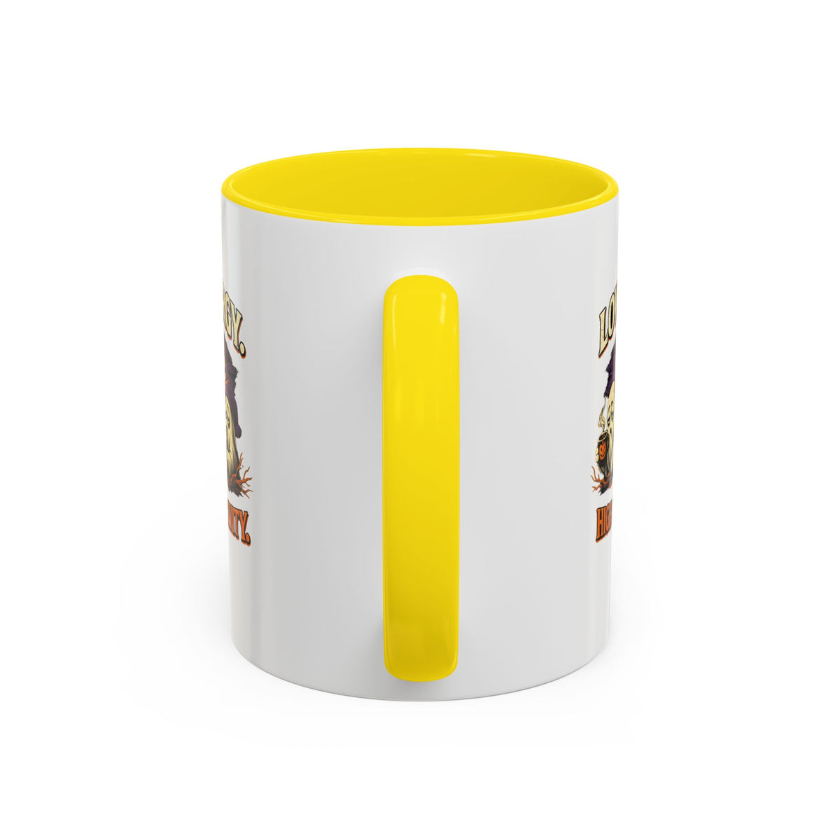 Halloween  Low Energy High Spirit  Accent Coffee Mug