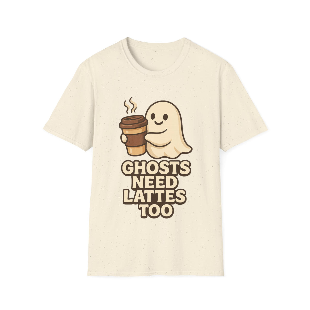 Ghosts Need Lattes Too T-Shirt - Trending Now - August 2026