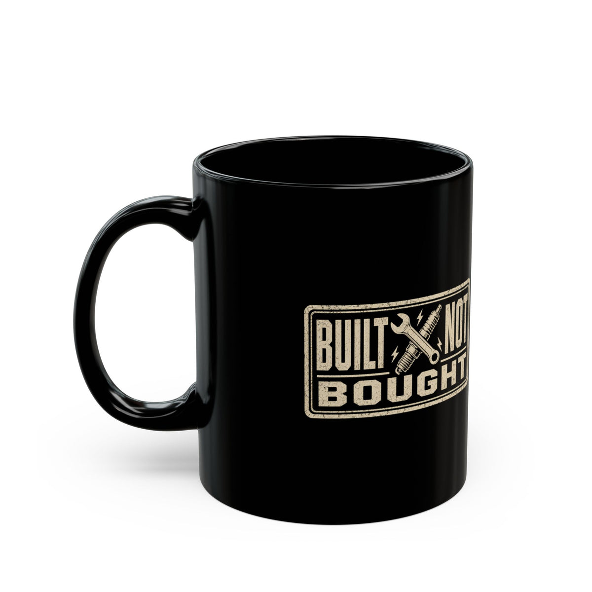 Milo Bailey Dog Dad Mom Built Not Bought Mug — Mechanic DIY Pride Coffee Cup