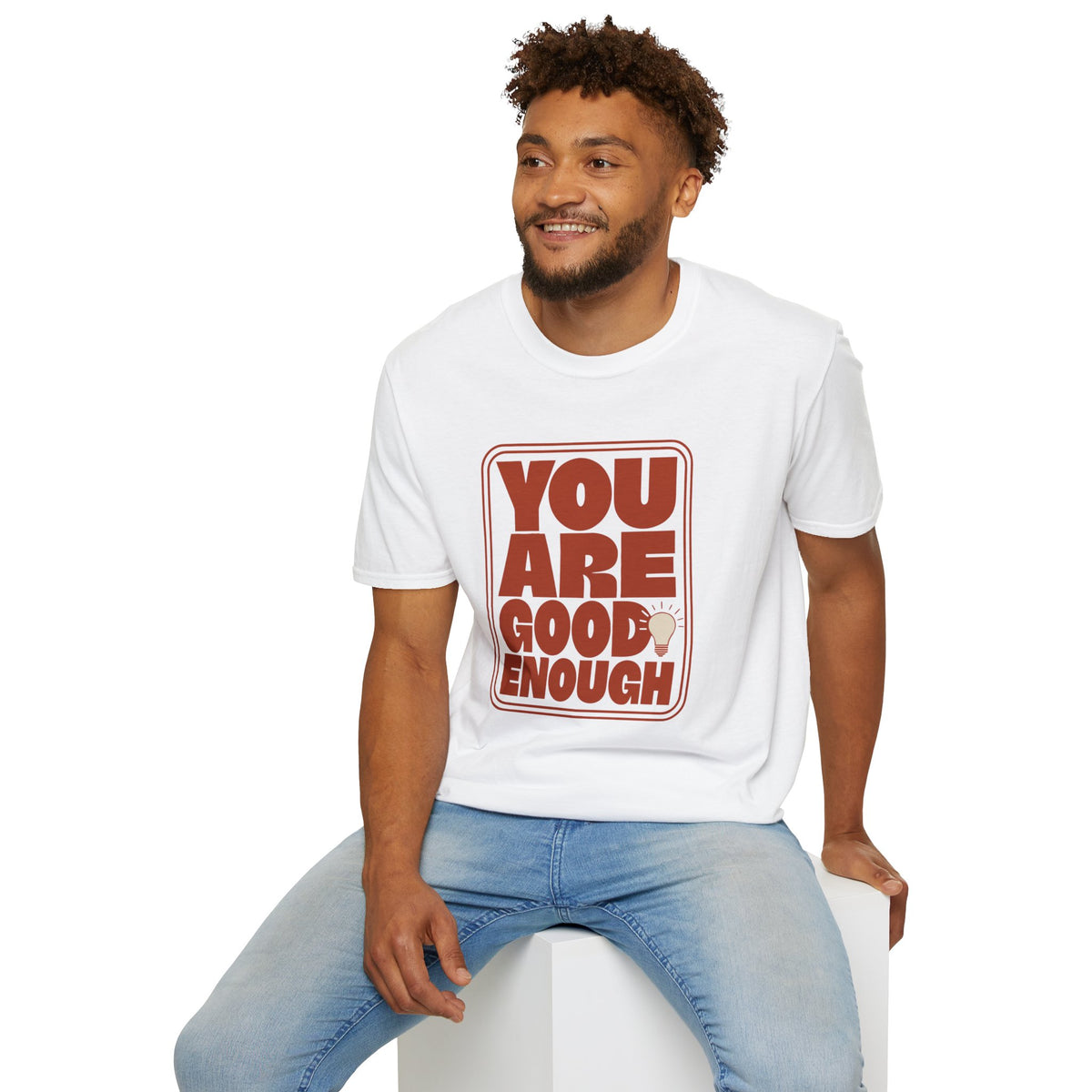 T-Shirt — "You Are Good Enough" Retro Affirmation Tee - Trending Now - August 2026