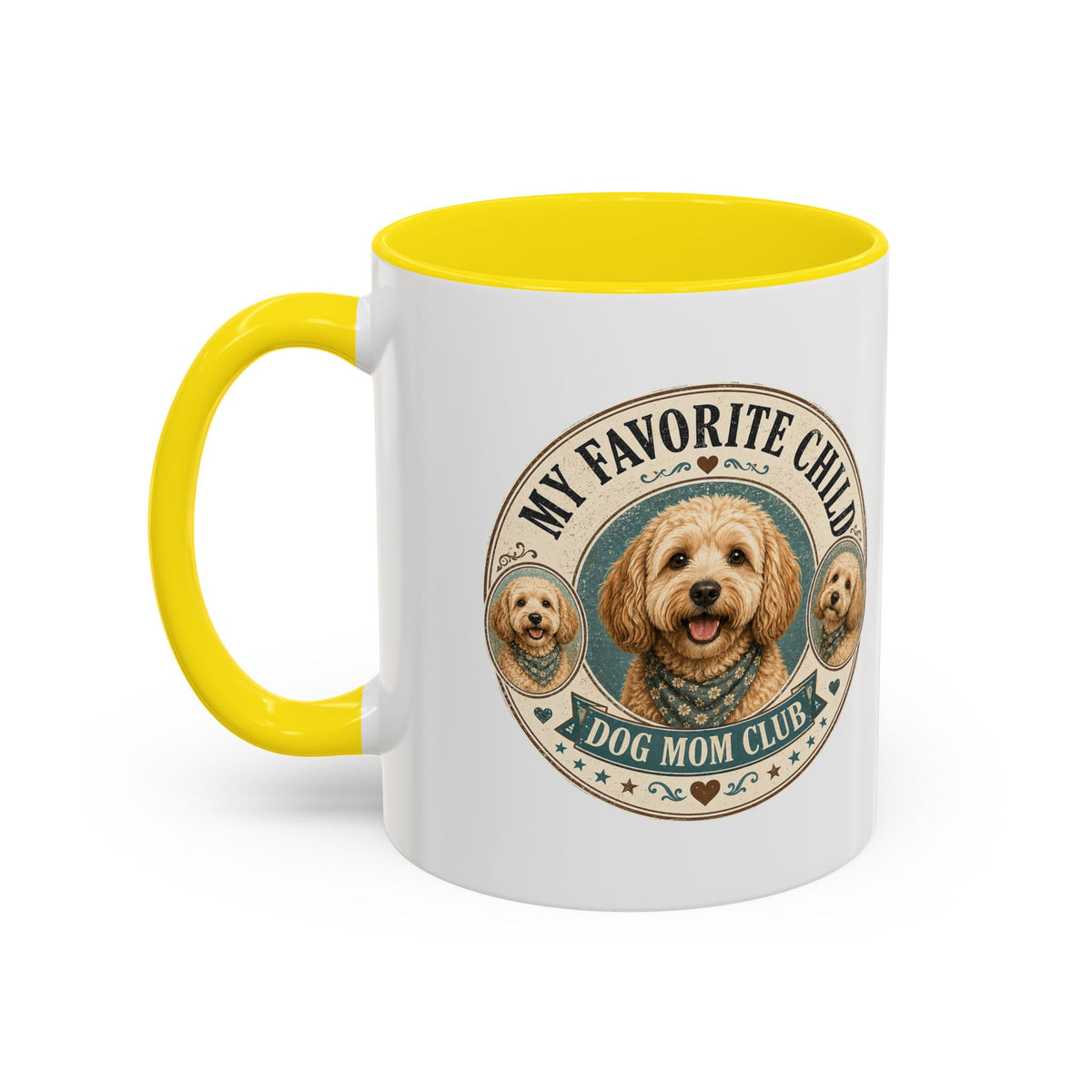 Milo Bailey Dog Dad Mom Dog Mom Coffee Mug — "My Favorite Child" Accent Mug