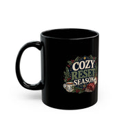 Modern Day Christmas Cozy Reset Season Mug — Holiday Hot Cocoa & Relaxation Coffee Cup