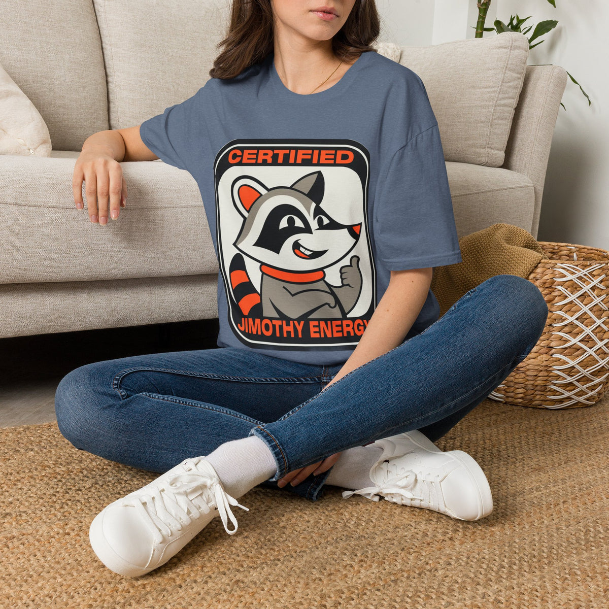 Certified Timothy Energies T-Shirt — Retro Raccoon Graphic Tee - Trending Now - August 2026