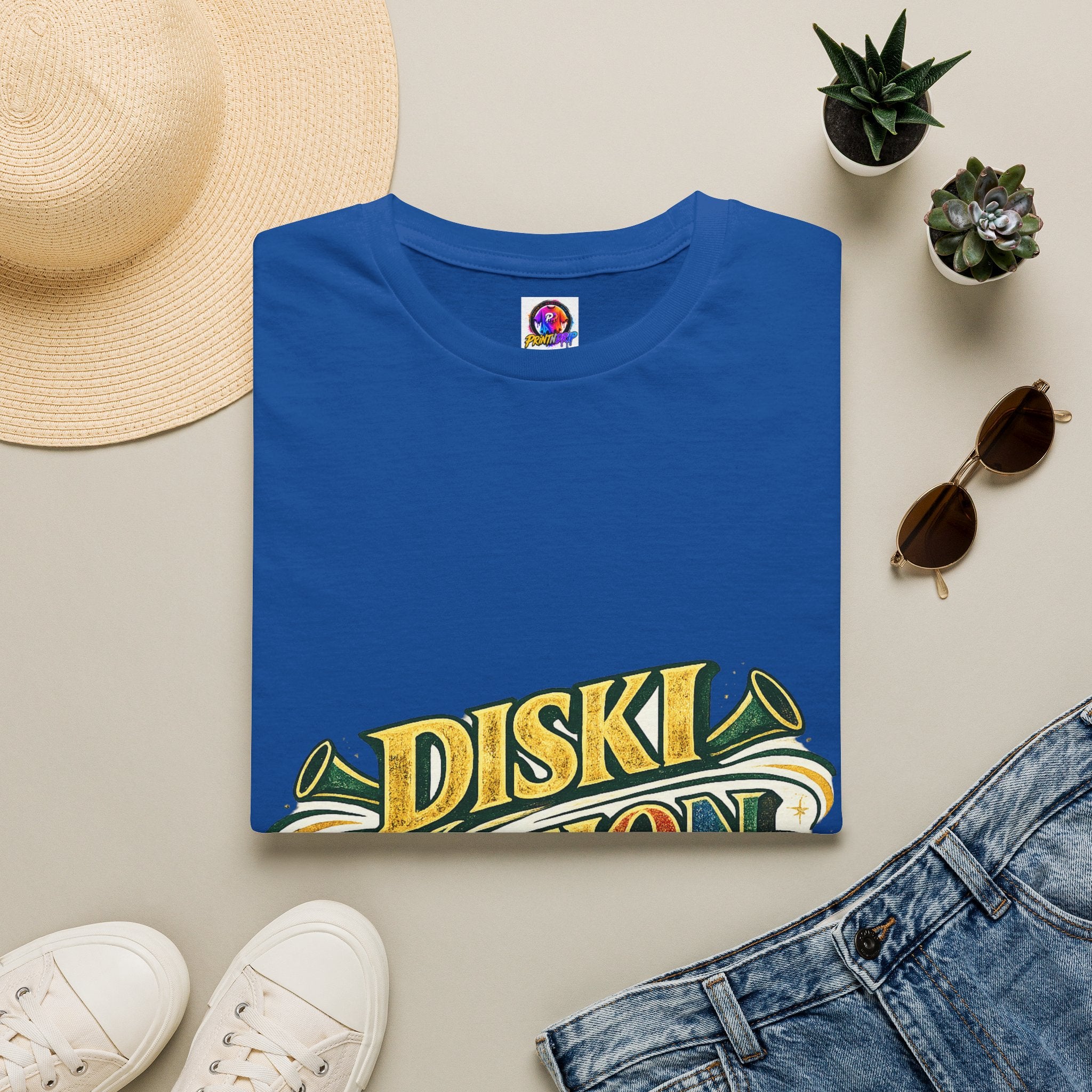 South Africa Diski Nation T-Shirt — Retro Reggae Graphic Tee