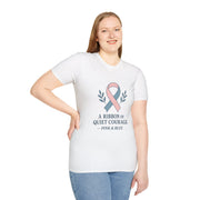 Breast Cancer Awareness T-Shirt — "A Ribbon of Quiet Courage" Support Tee - Trending Now - October 2026