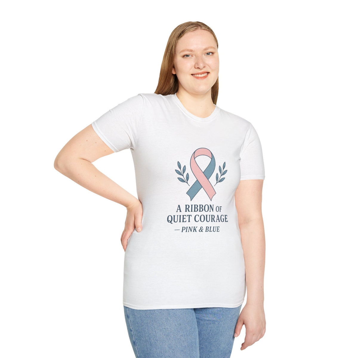 Breast Cancer Awareness T-Shirt — "A Ribbon of Quiet Courage" Support Tee - Trending Now - October 2026