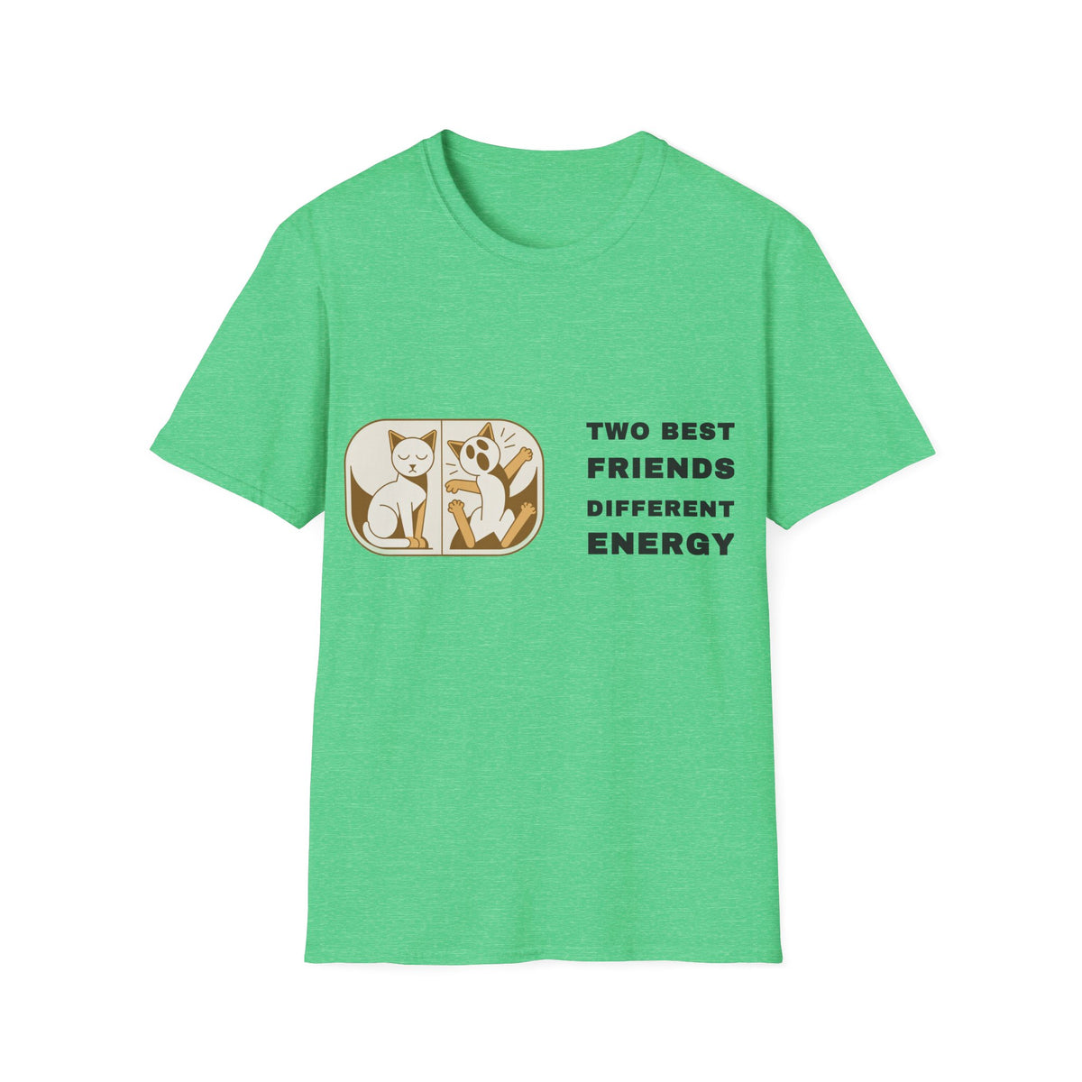 Cat and Dog T-Shirt — "Two Best Friends, Different Energy" Cute Pet Graphic Tee - Trending Now - September 2026
