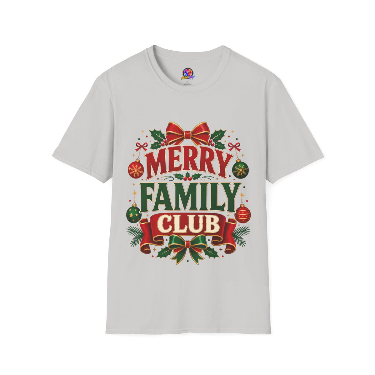 Merry Family Club Christmas T-Shirt
