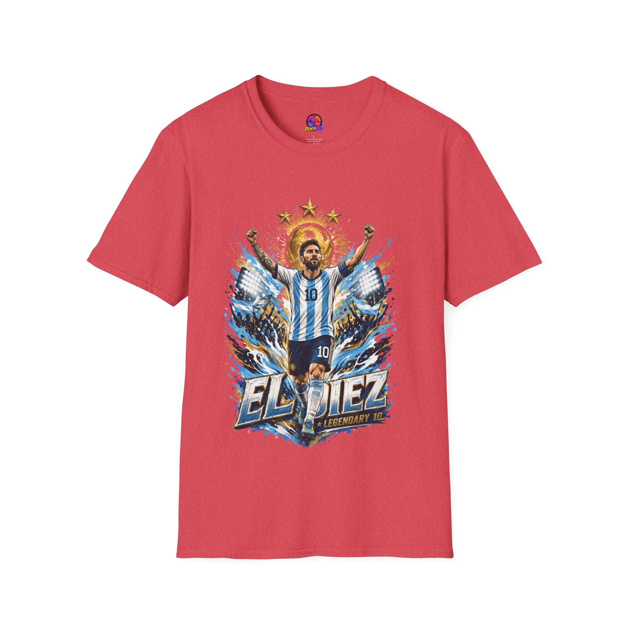 Argentina Soccer Legend 'El Diez' T‑Shirt