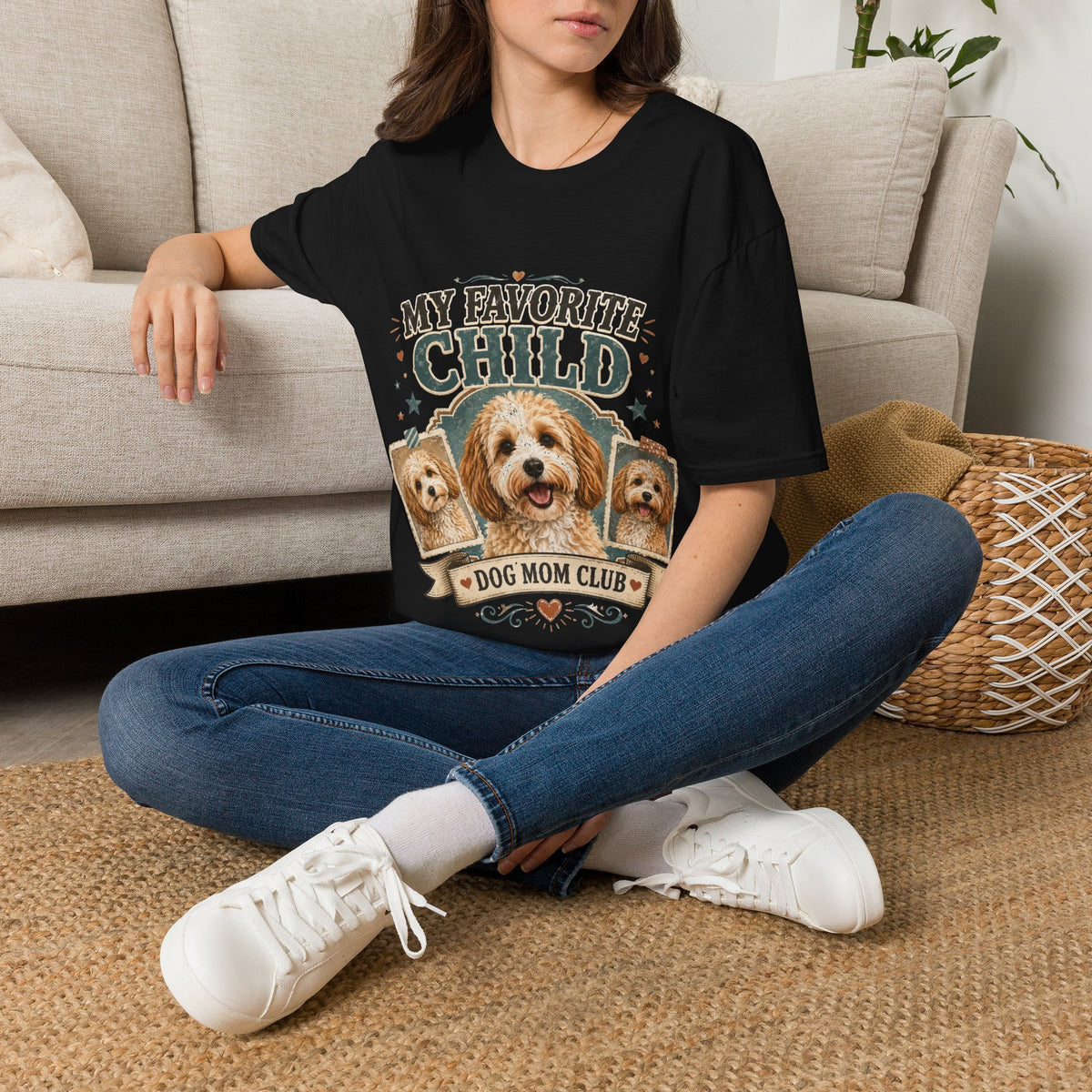 My Favorite Child Dog Mom T-Shirt