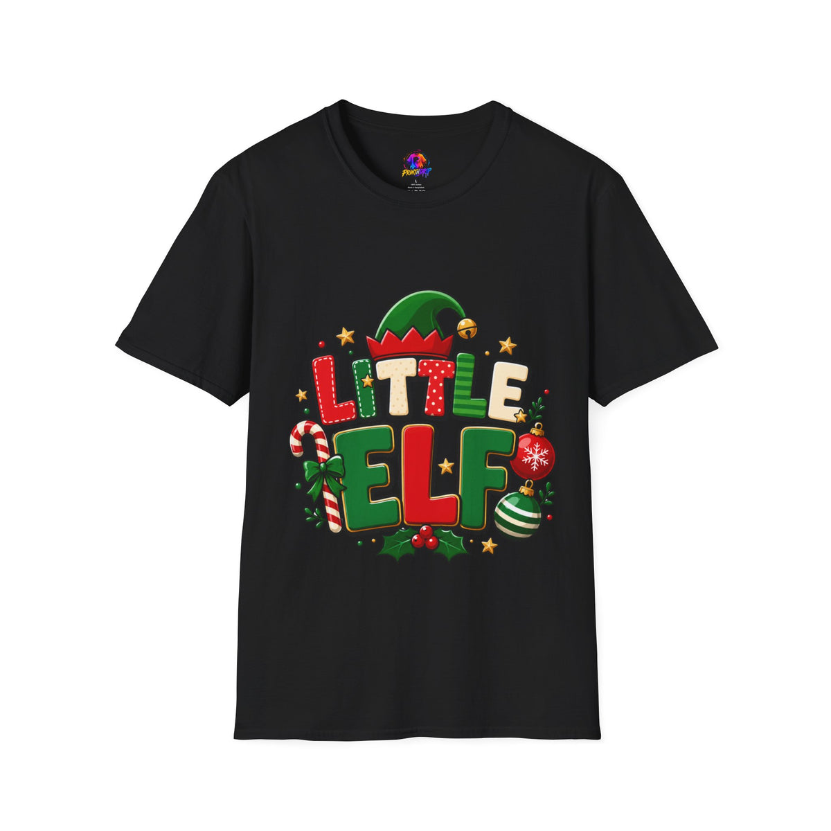 Little Elf Christmas T-Shirt — Cute Holiday Kids/Family Elf Tee