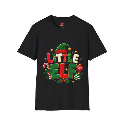 Little Elf Christmas T-Shirt — Cute Holiday Kids/Family Elf Tee