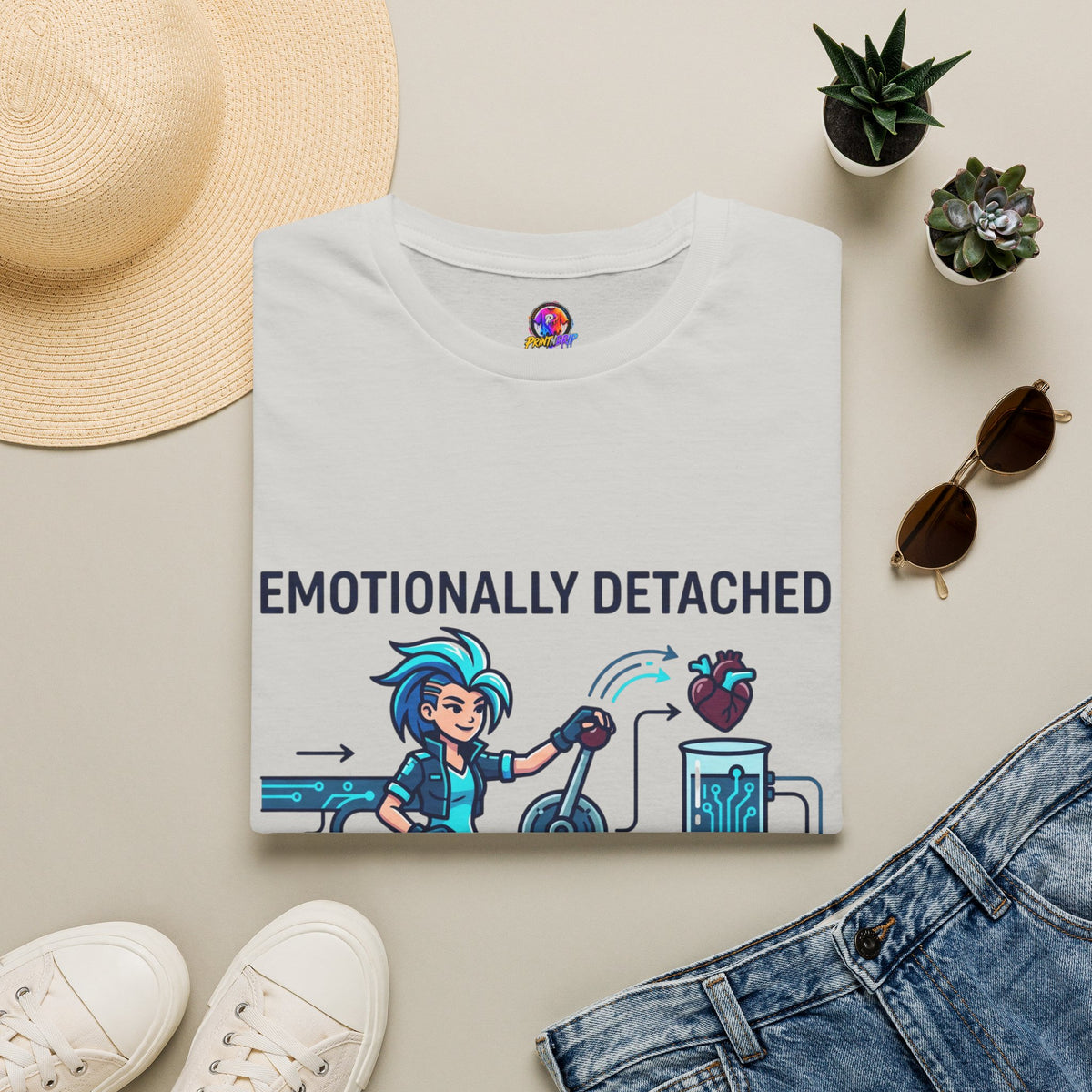 Emotionally Detached, Intellectually Invested T-Shirt