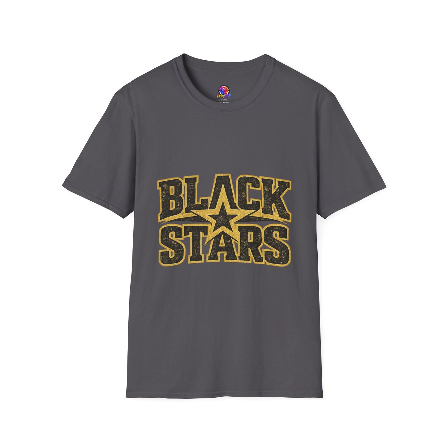 Ghana Black Stars T-Shirt — Bold Vintage Star Logo Tee