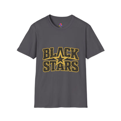 Ghana Black Stars T-Shirt — Bold Vintage Star Logo Tee