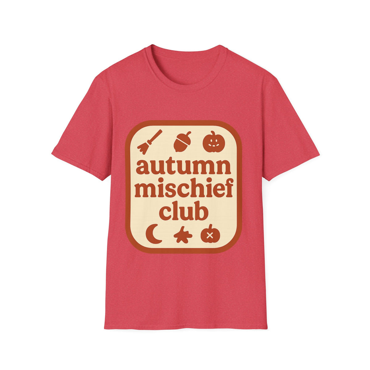 Autumn Mischief Club T-Shirt — Cozy Fall Graphic Tee - Trending Now - August 2026