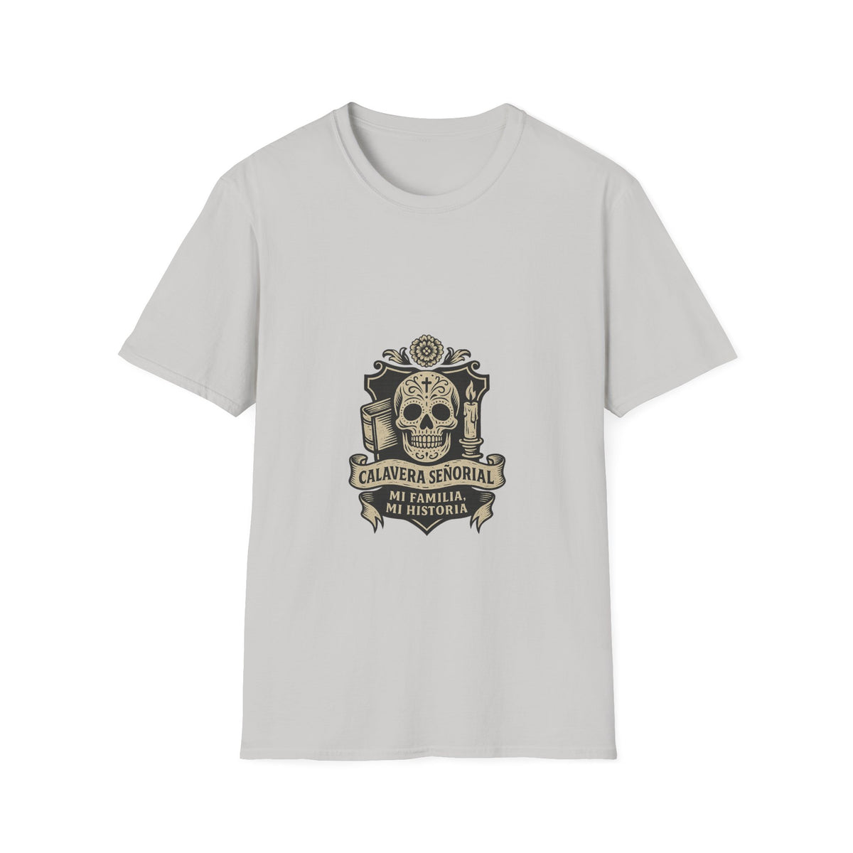 Skull & Laurel Graphic T‑Shirt — Calavera Señior Emblem - Trending Now - October 2026