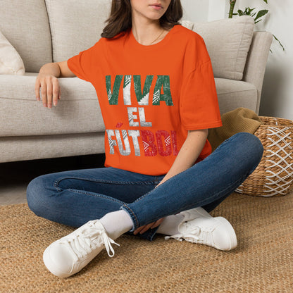 Mexico T-Shirt — "Viva El Fútbol" Mexican Soccer Graphic Tee