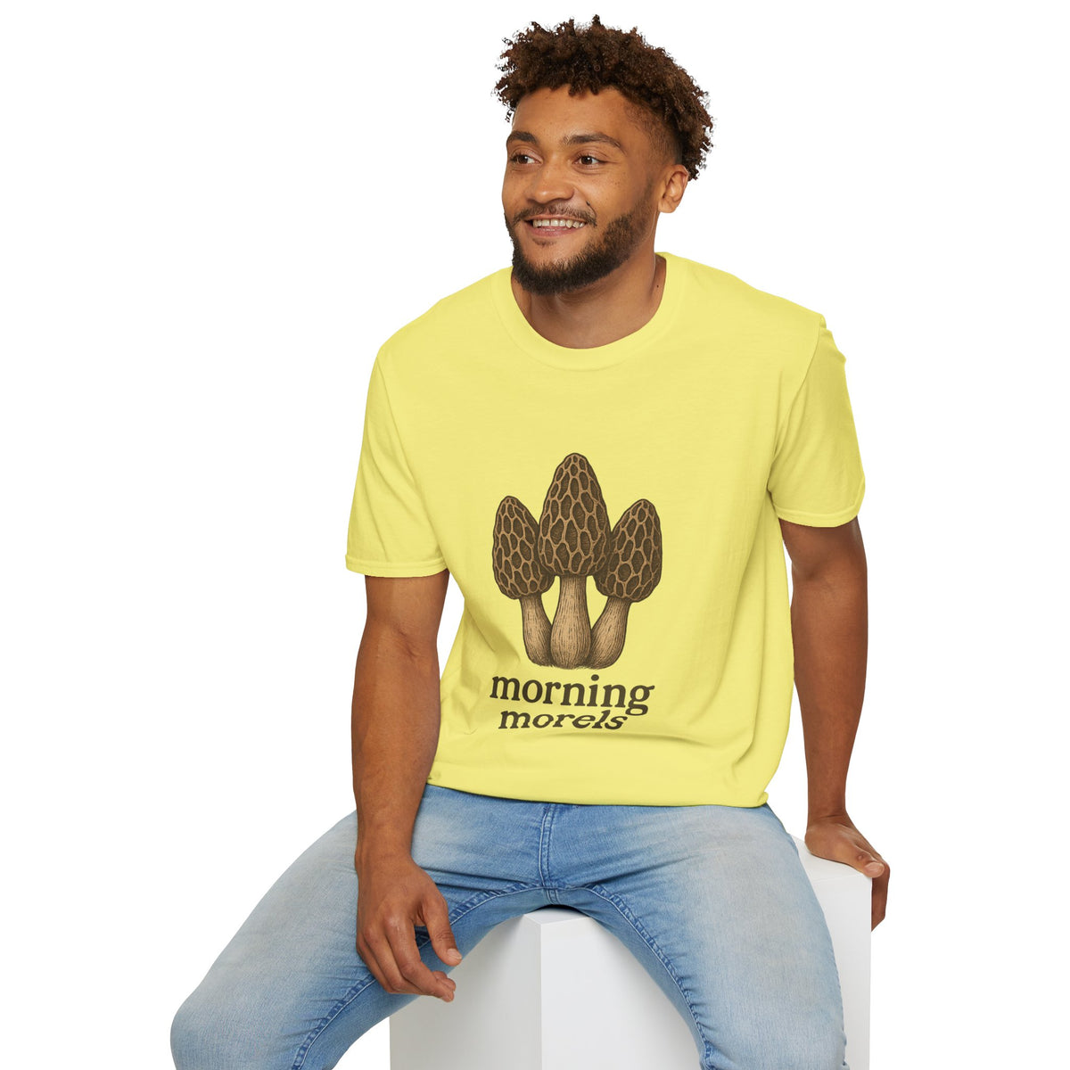 Morel Mushroom T-Shirt — Forager Graphic Tee ("Morel Hunter") - Trending Now - August 2026