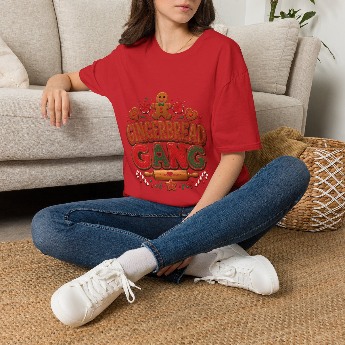 Gingerbread Gang T-Shirt — Cute Holiday Cookie Graphic Tee
