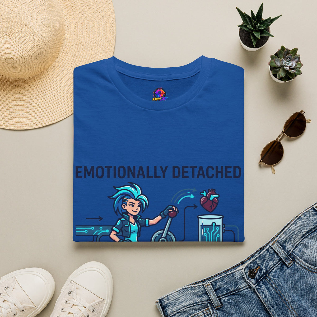 Emotionally Detached, Intellectually Invested T-Shirt