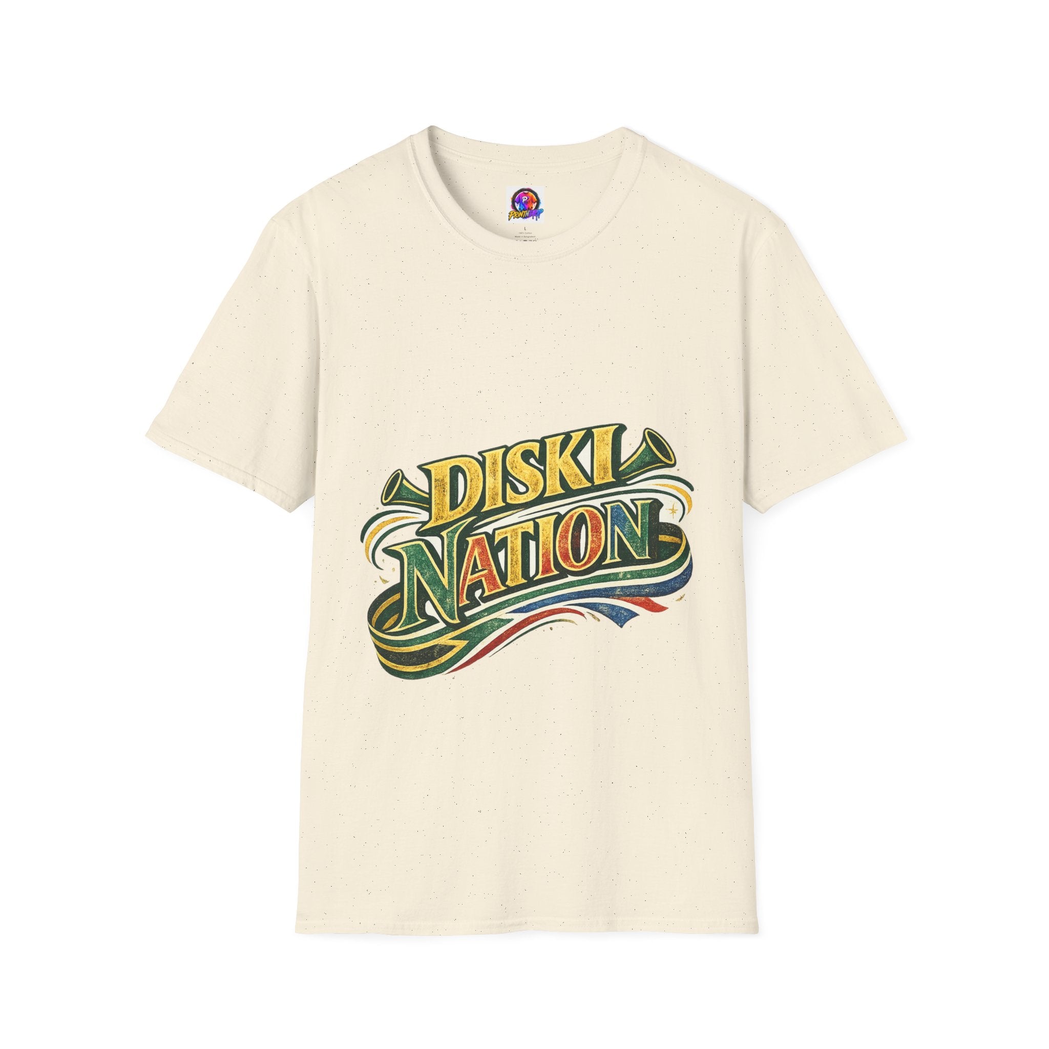 South Africa Diski Nation T-Shirt — Retro Reggae Graphic Tee
