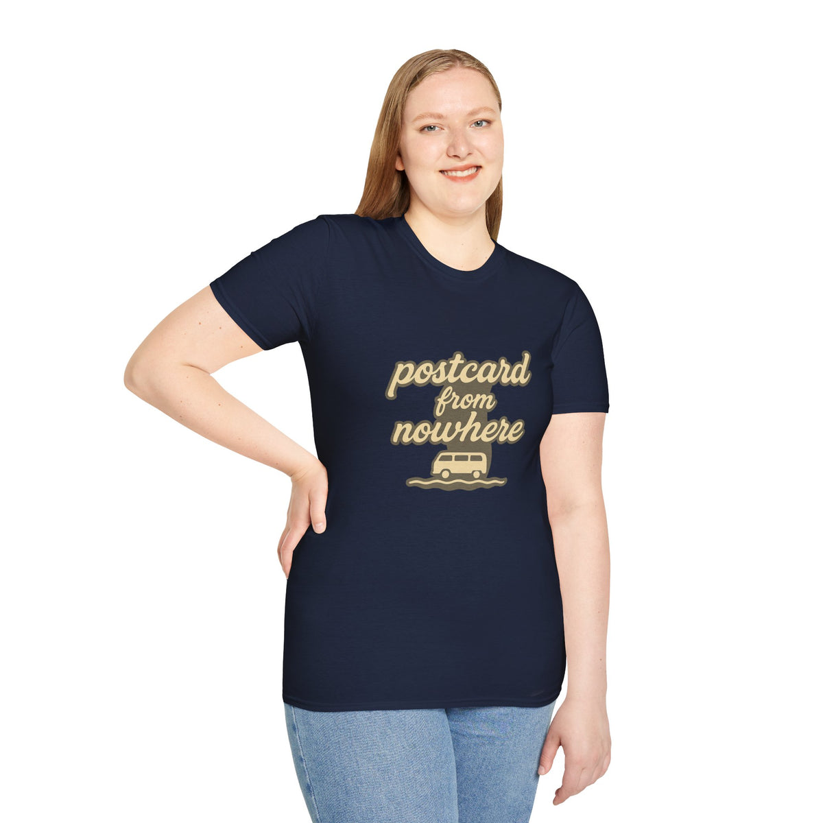 Postcard From Nowhere T‑Shirt – Retro Roadtrip Graphic Tee - Trending Now - August 2026