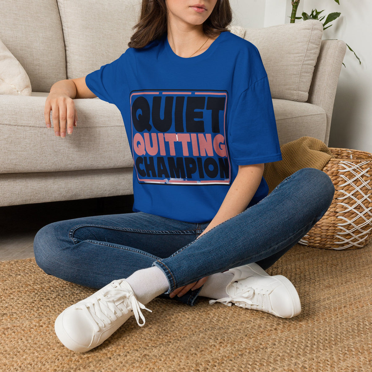Quiet Quitting Champion T-Shirt - Trending Now - August 2026