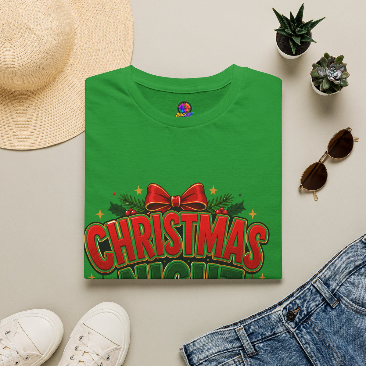 Christmas Night Crew T-Shirt
