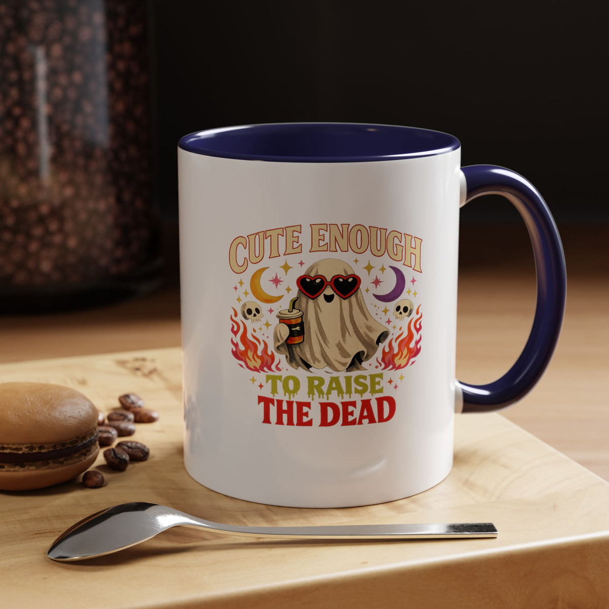 Halloween  Cute Enough Accent Coffee Mug