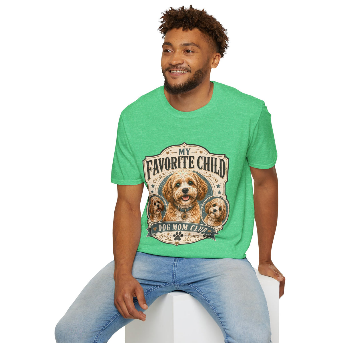 My Favorite Child Dog Mom Club T-Shirt — Cute Puppy Pet Lover Tee