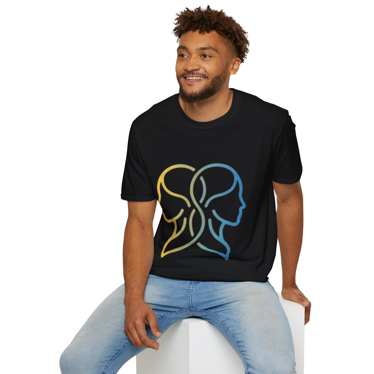 Gemini Zodiac Unisex Softstyle T-Shirt