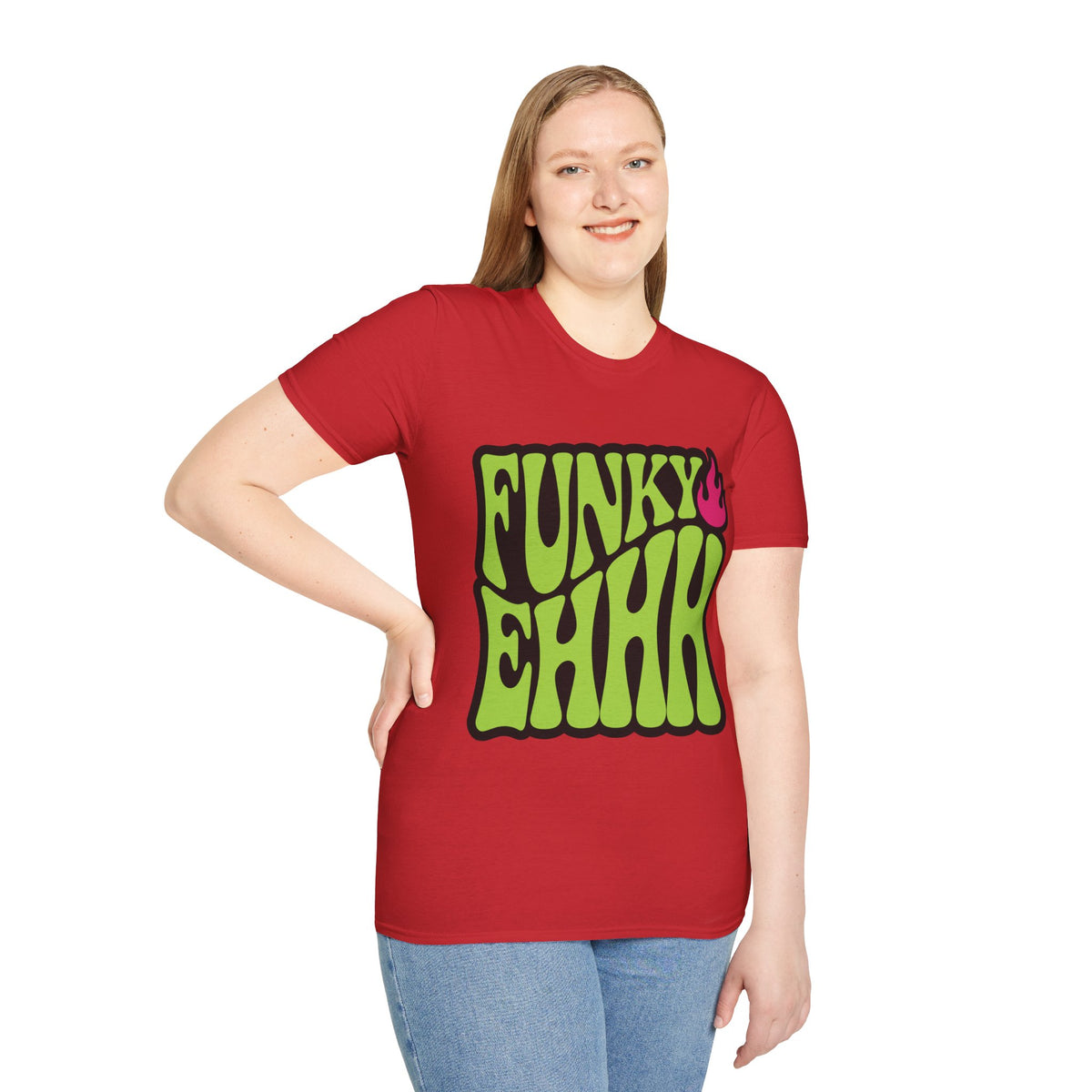 Funky Chili T-Shirt — Retro Psychedelic Green Flame Graphic Tee - Trending Now - August 2026