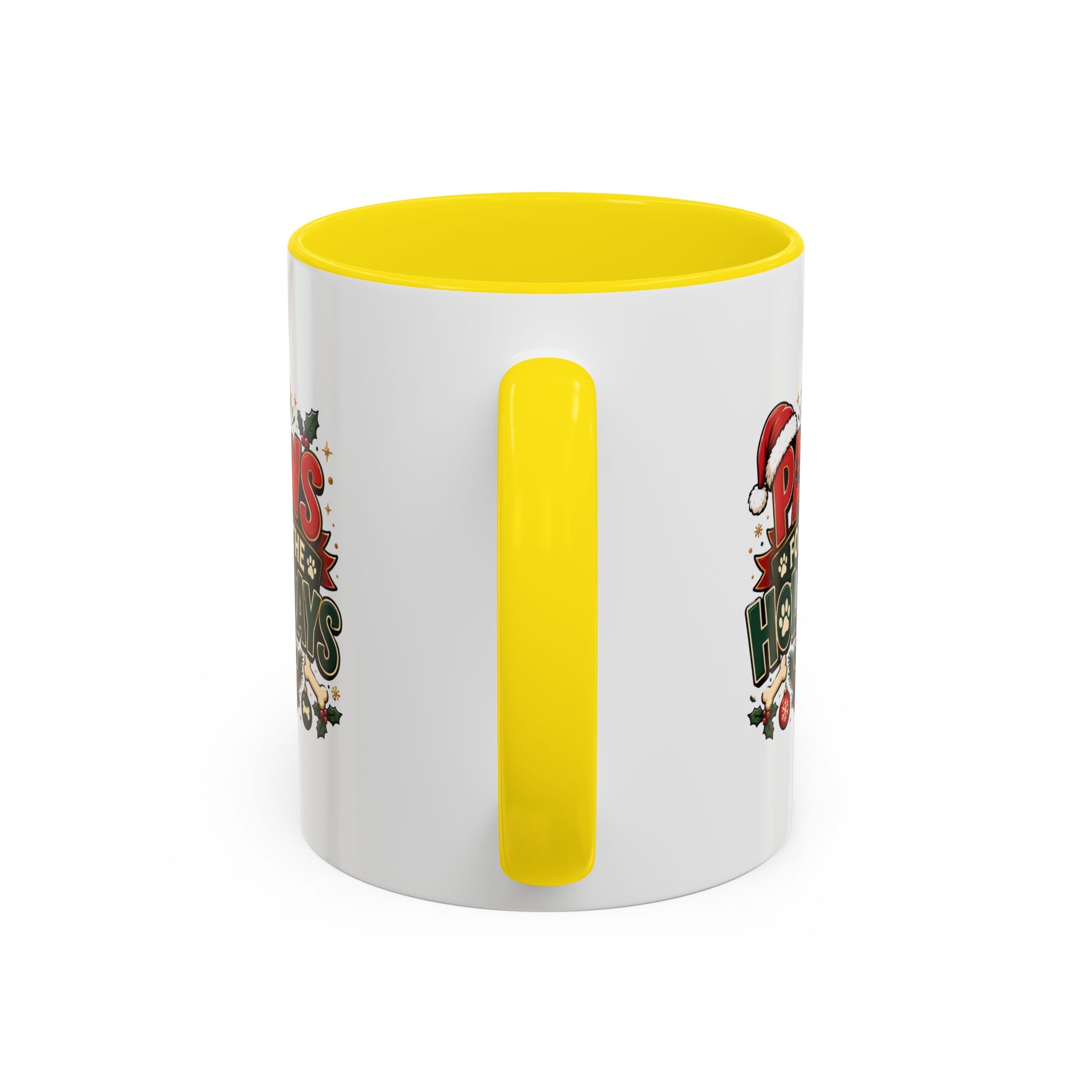 Paws for the Holidays Coffee Mug - Festive Pet Lover Accent Mug