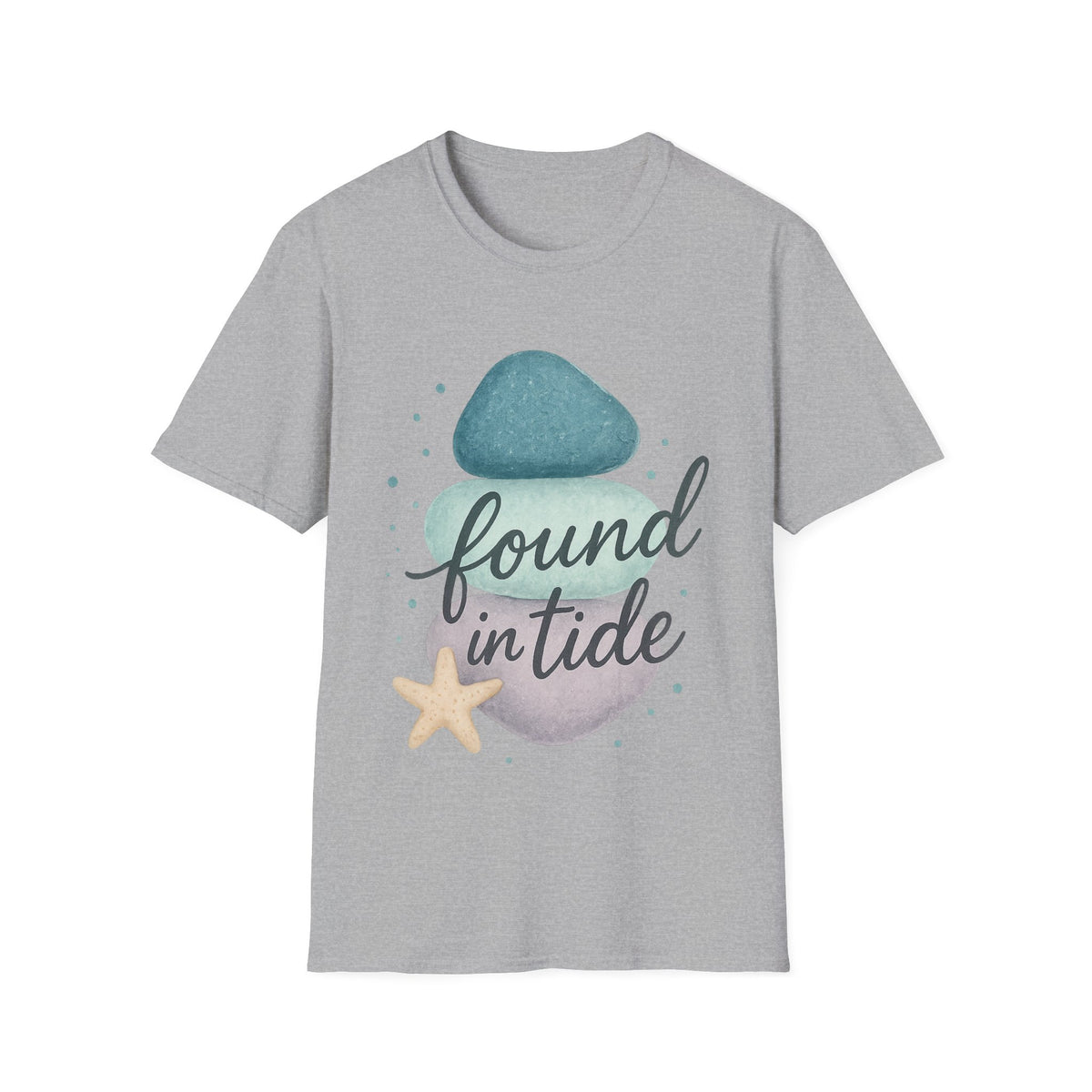 Found My Balance Beach Zen T-Shirt — Stacked Stones & Starfish Relaxation Tee - Trending Now - September 2026