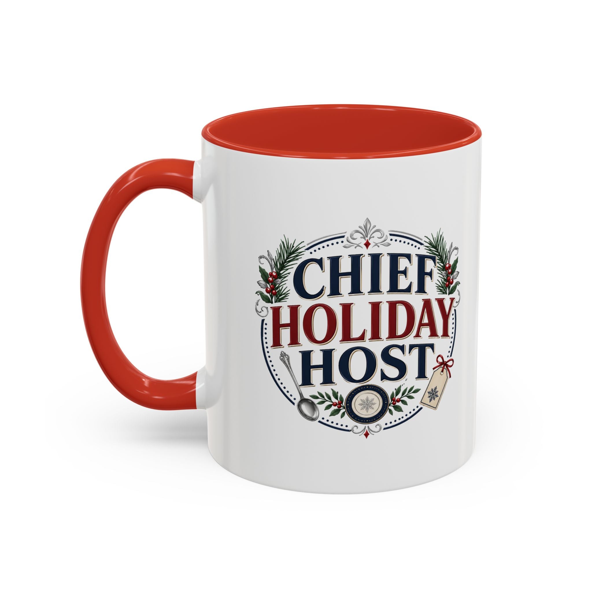 Christmas Chief Holiday Host Coffee Mug — Festive Christmas Morning Gift