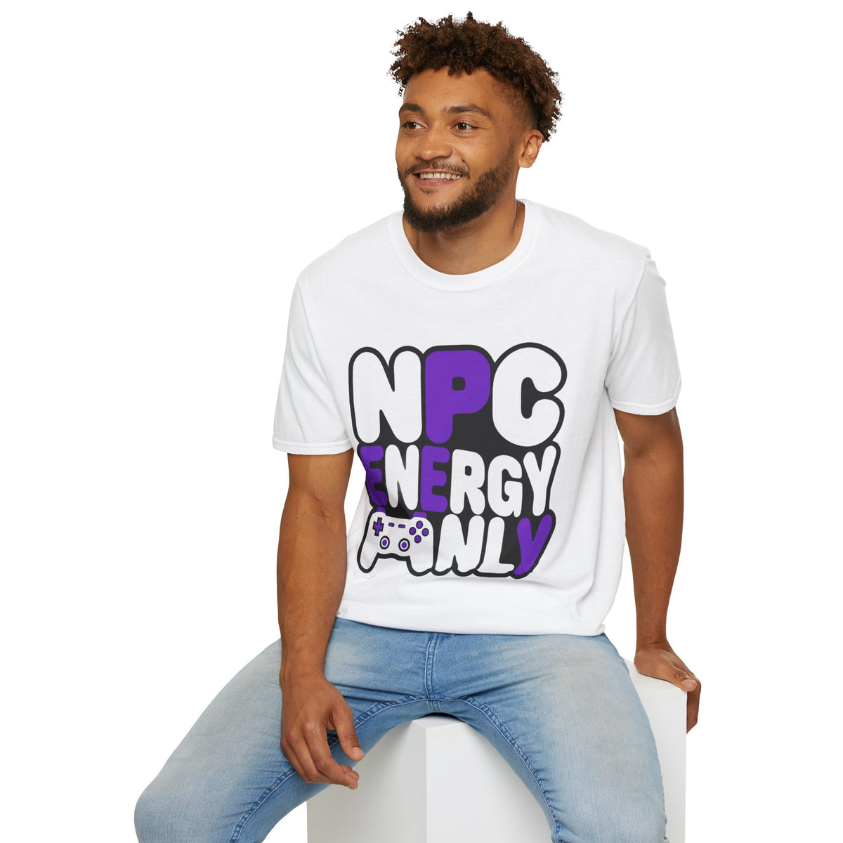 NPC Energy Only T-Shirt — Gamer Graphic Tee - Trending Now - August 2026