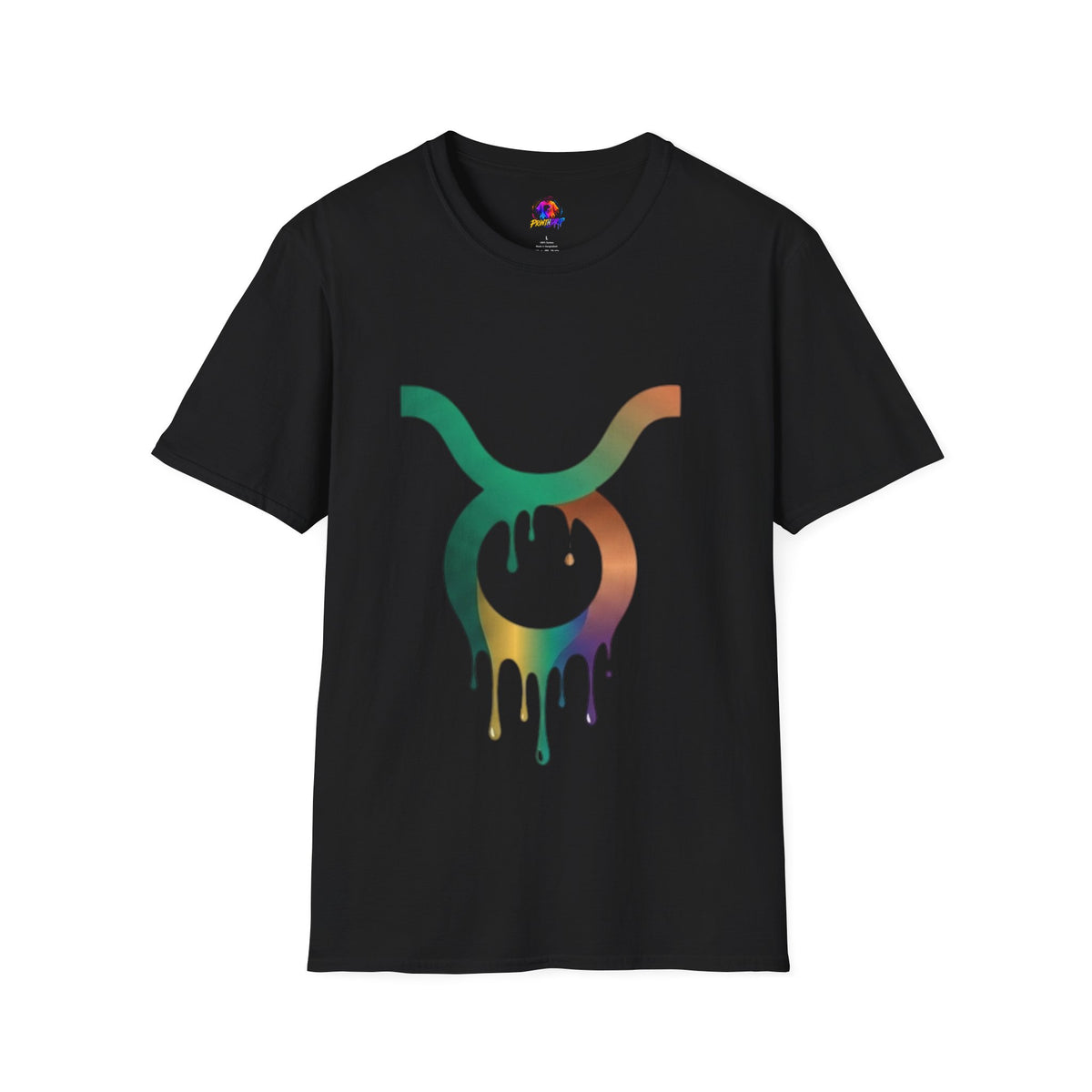 Taurus Abstract Drip Logo T-Shirt