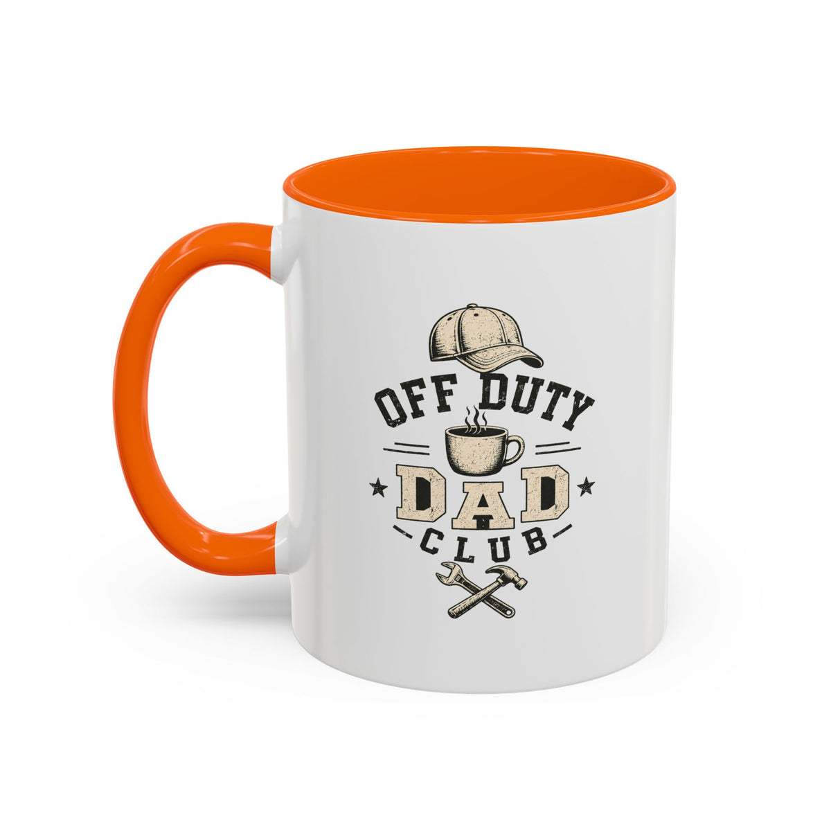 Milo Bailey Dog Dad Mom Off Duty Dad Club Coffee Mug — Funny Father’s Day Accent Mug
